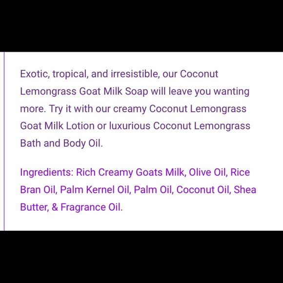 Goats milk soap - Picture 2 of 2